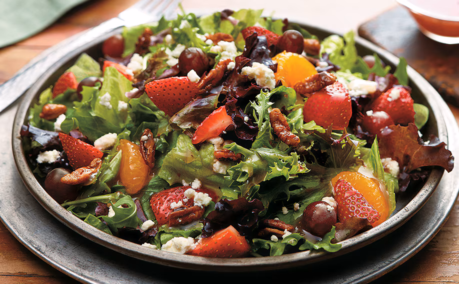 Strawberry and Pecan Salad